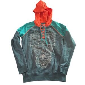 American Fighter By Affliction Women’s Glover Hooded Sweatshirt Size Small